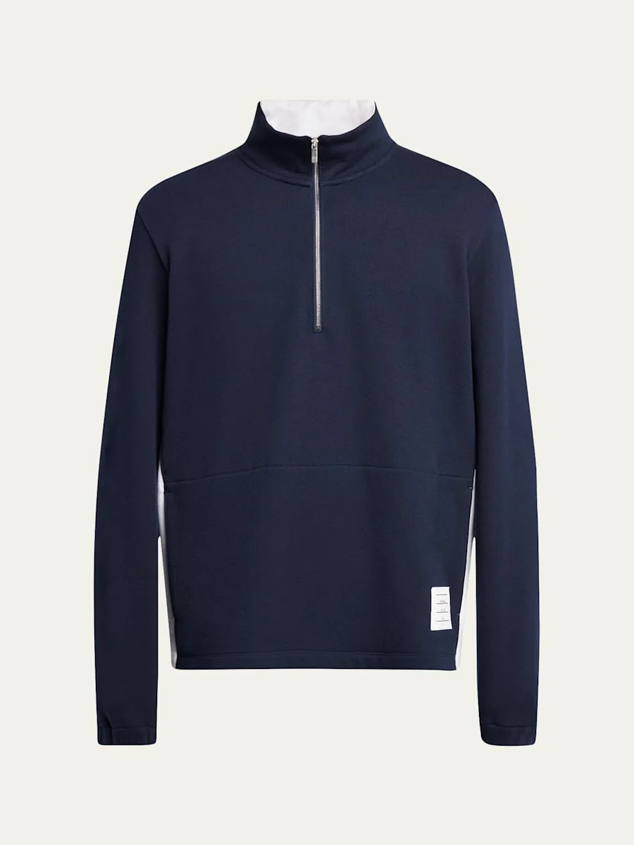 Men's Terry Quarter-Zip Sweatshirt - 1