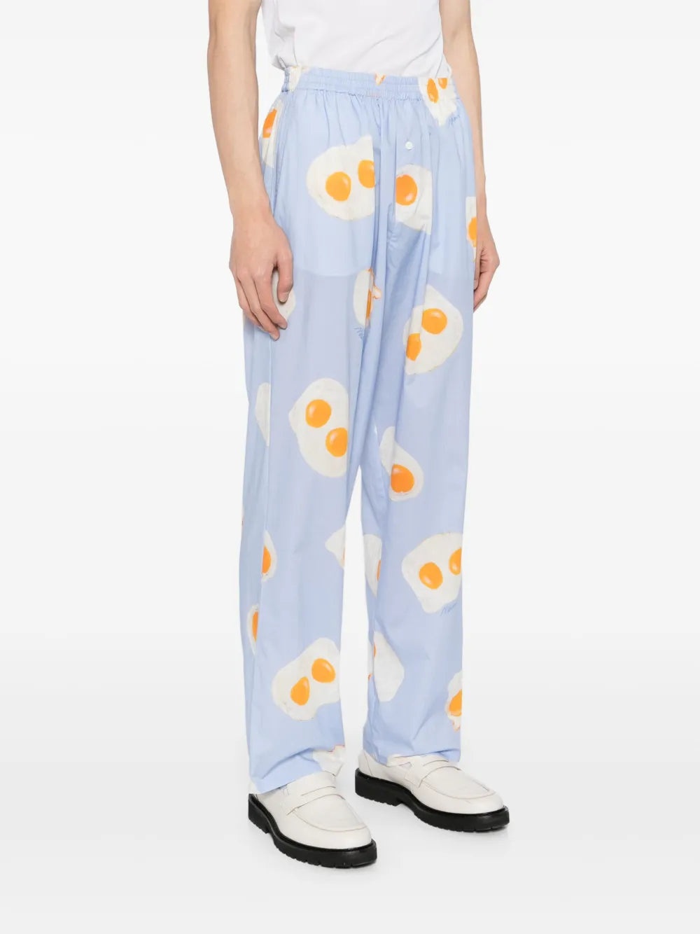 GRAPHIC-PRINT TROUSERS - 3