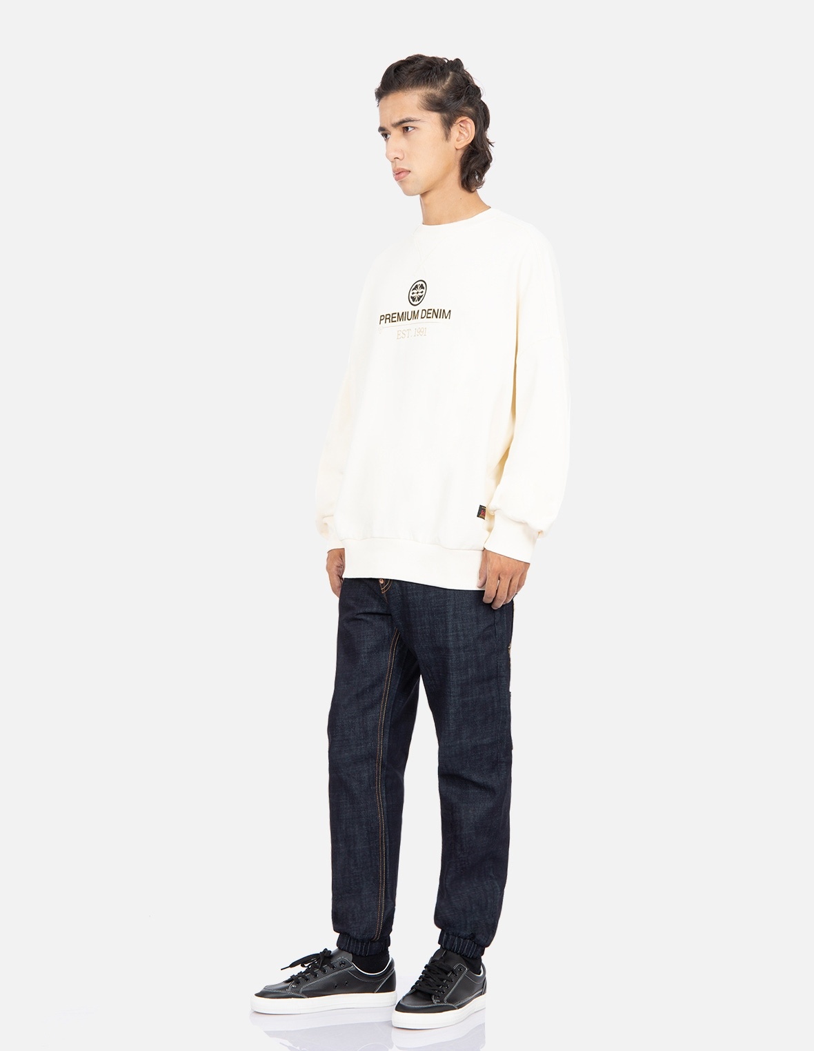TATTOO KOI DUO PRINT SWEATSHIRT - 4