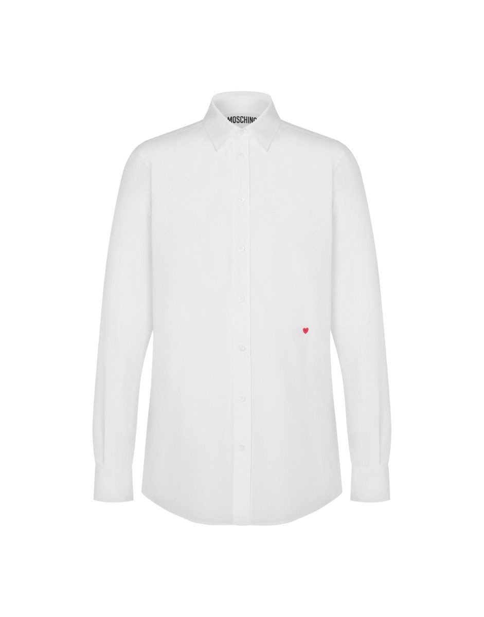 LITTLE RED HEART POPLIN SHIRT - 3