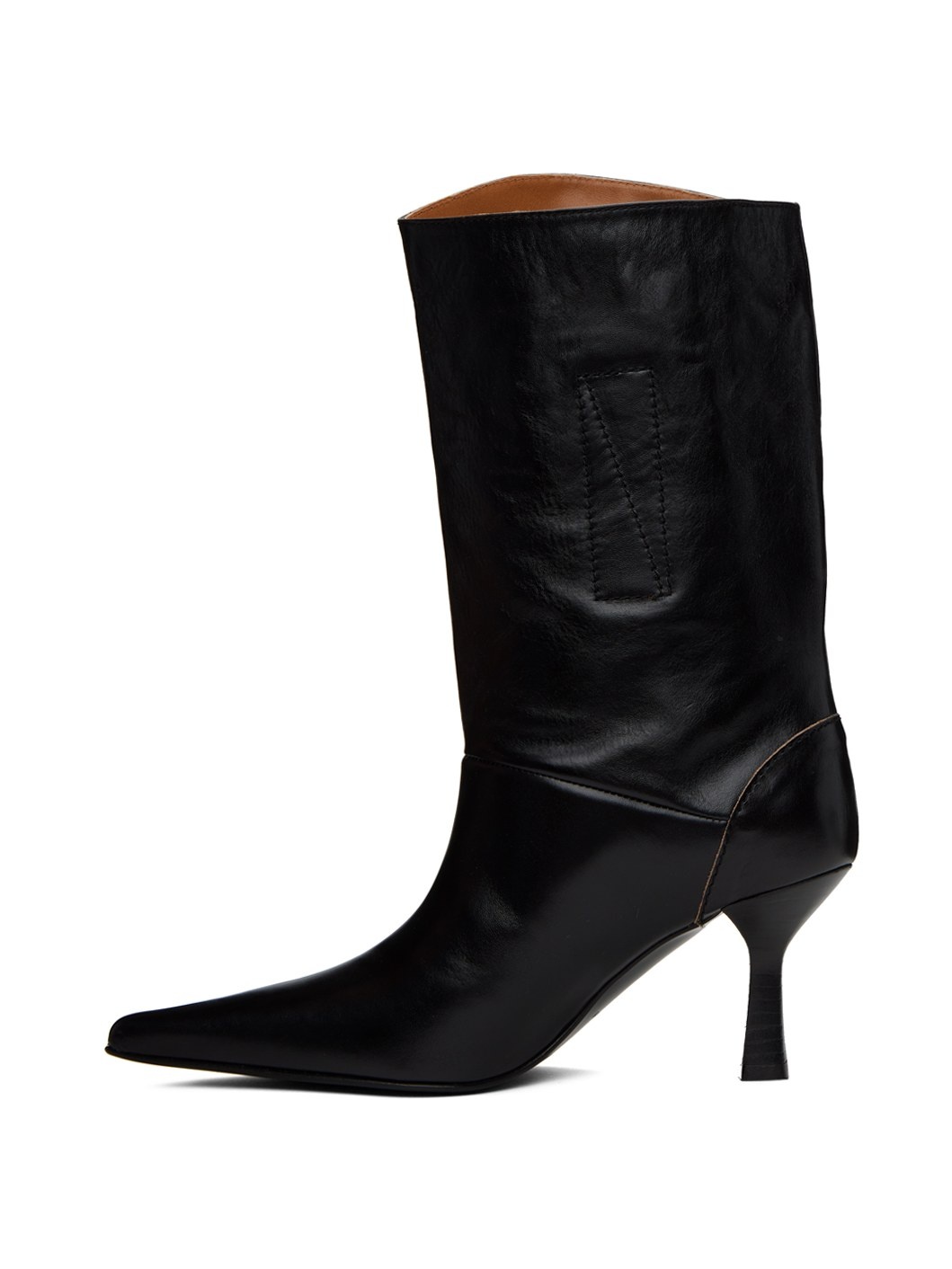 Black Envelope Boots - 3
