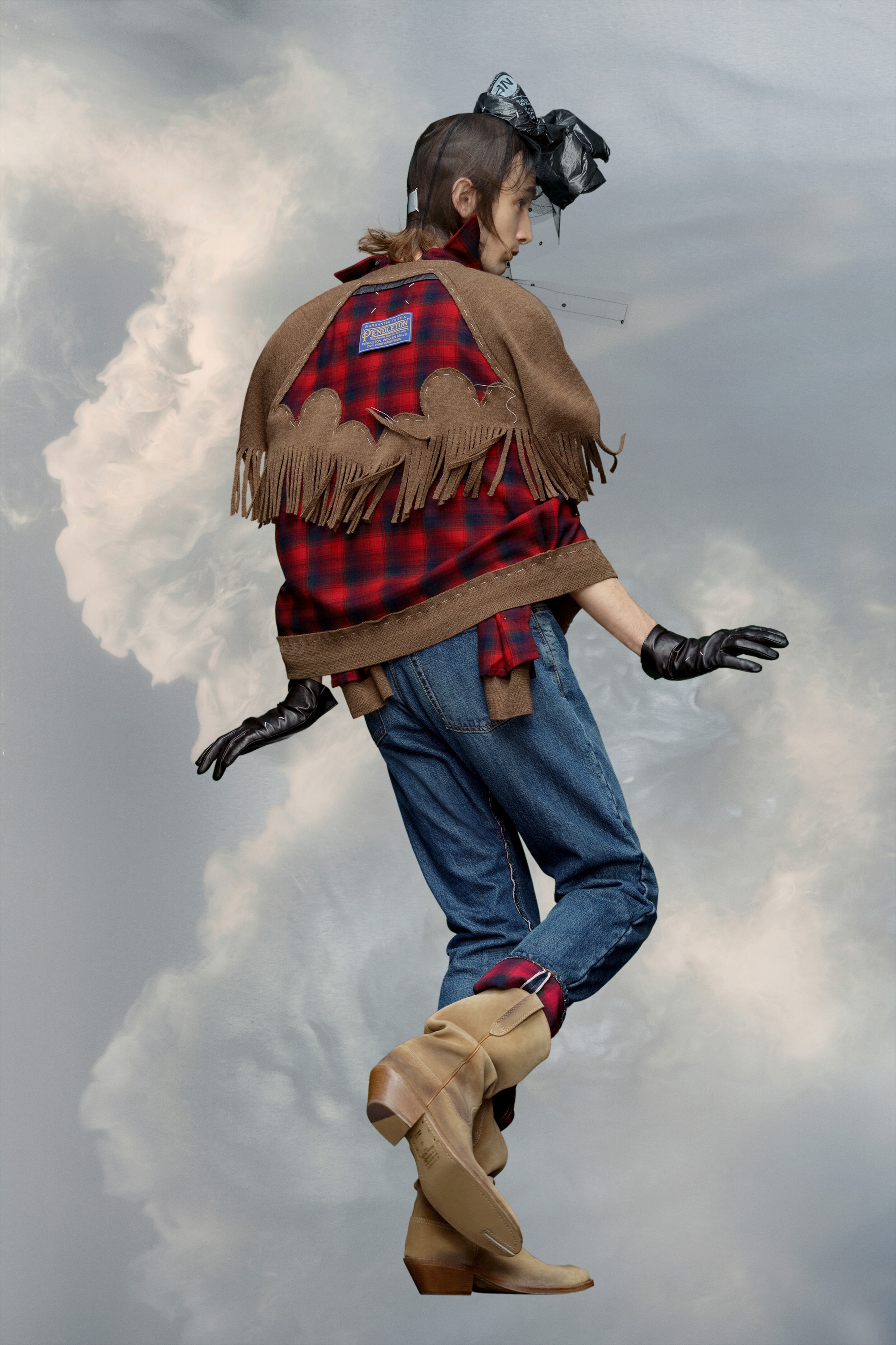 Pendleton fringe cardigan - 4