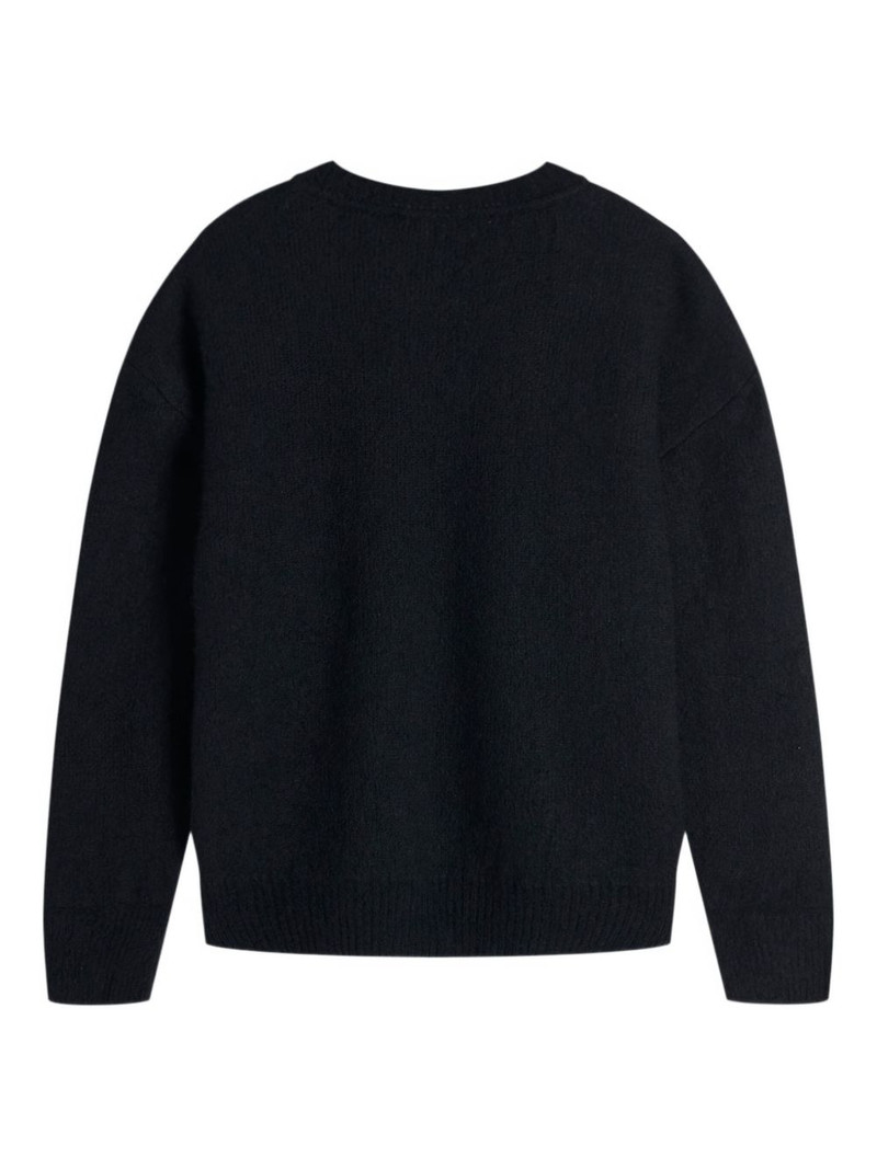 Simone Rocha embellished alpaca sweater outlook