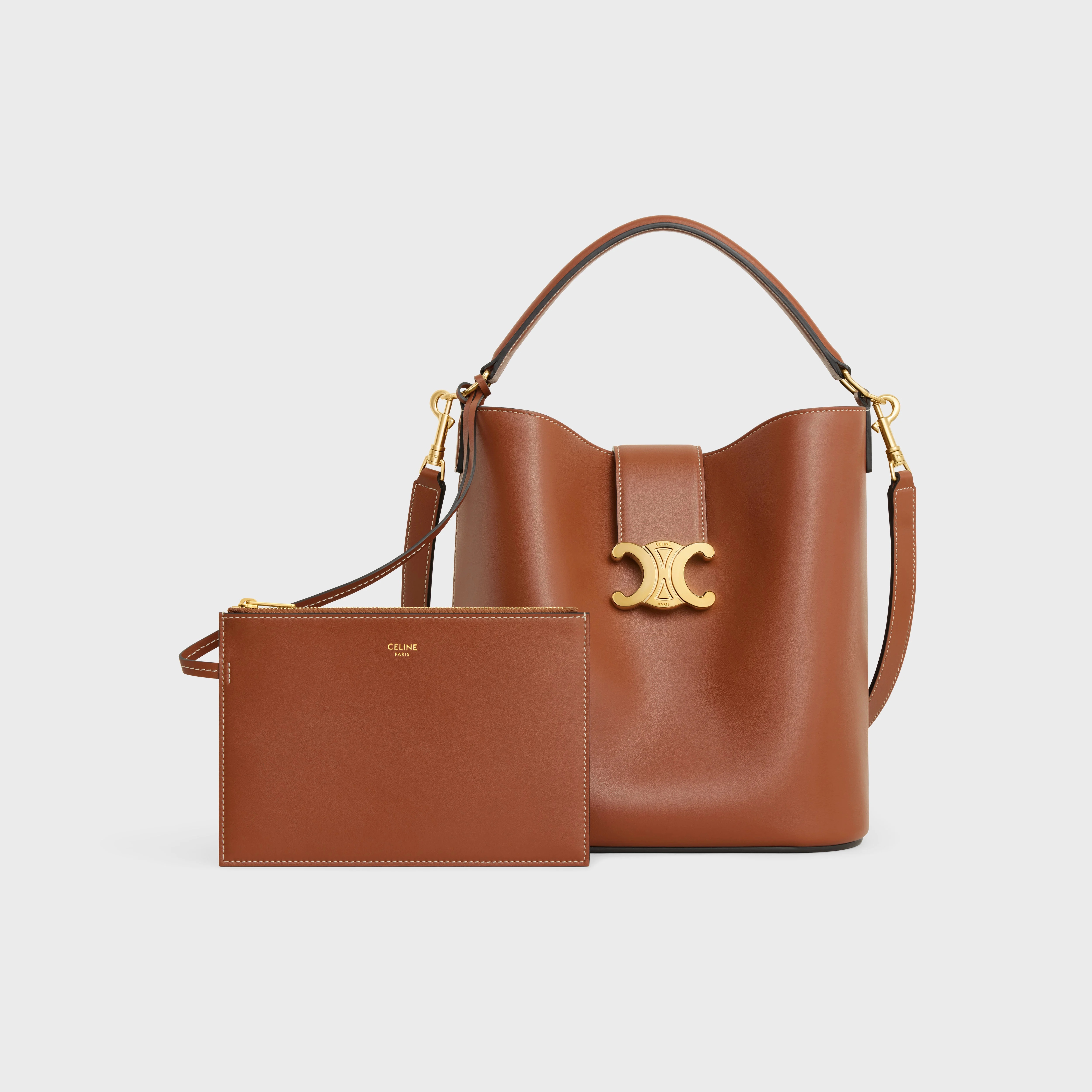 MEDIUM LOUISE BAG in SMOOTH CALFSKIN - 6