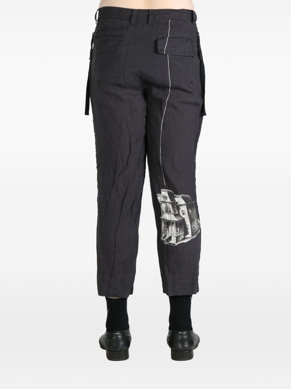 Cloud cropped trousers - 4