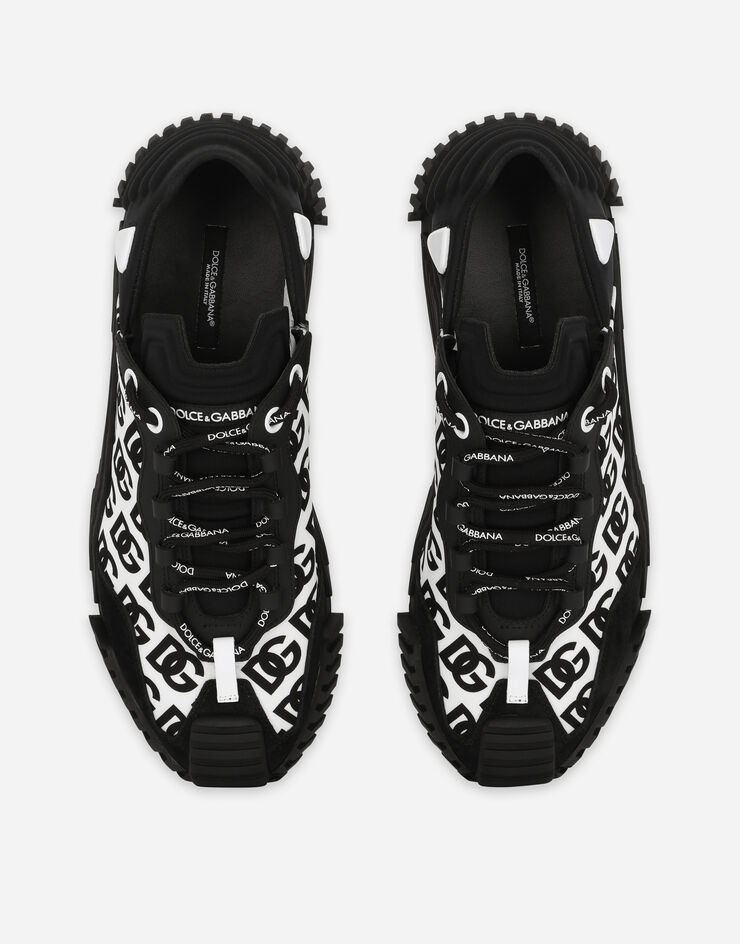 Mixed-materials NS1 slip-on sneakers - 4