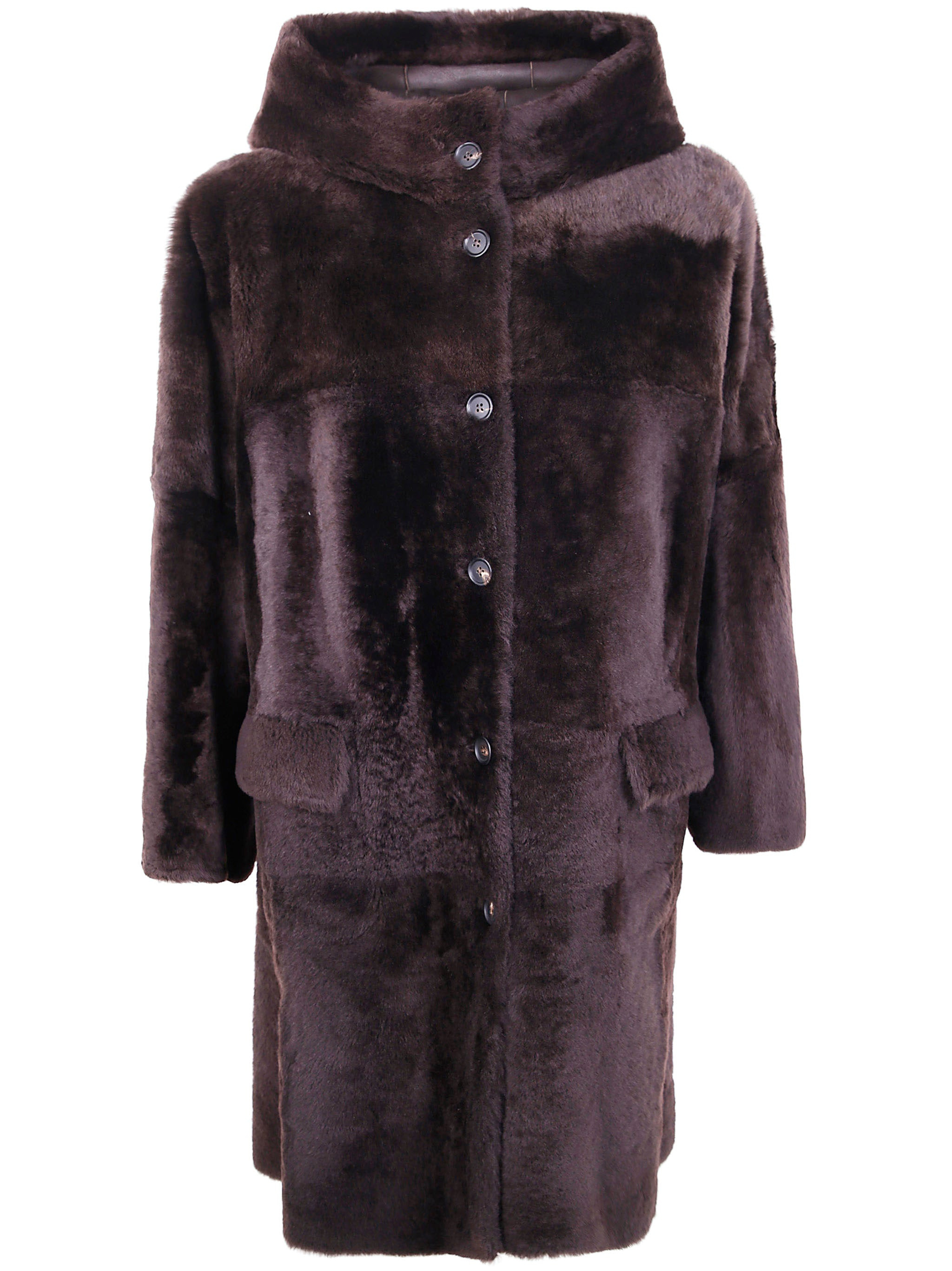 Brunello Cucinelli Women Fur Overcoat - 7