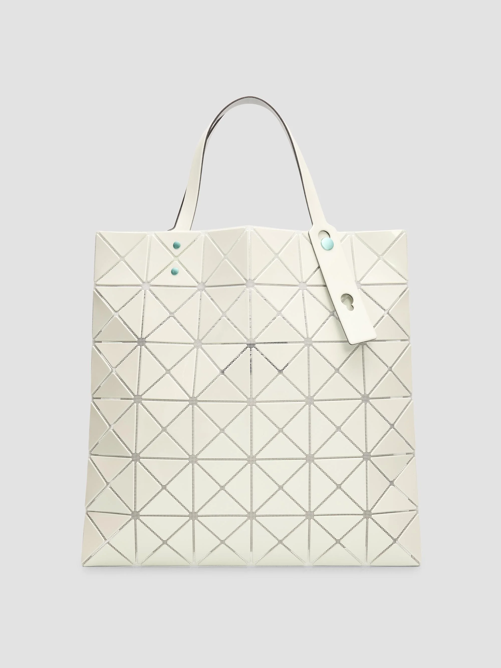 Women's Lucent Matte Tote Bag - Green White - 1