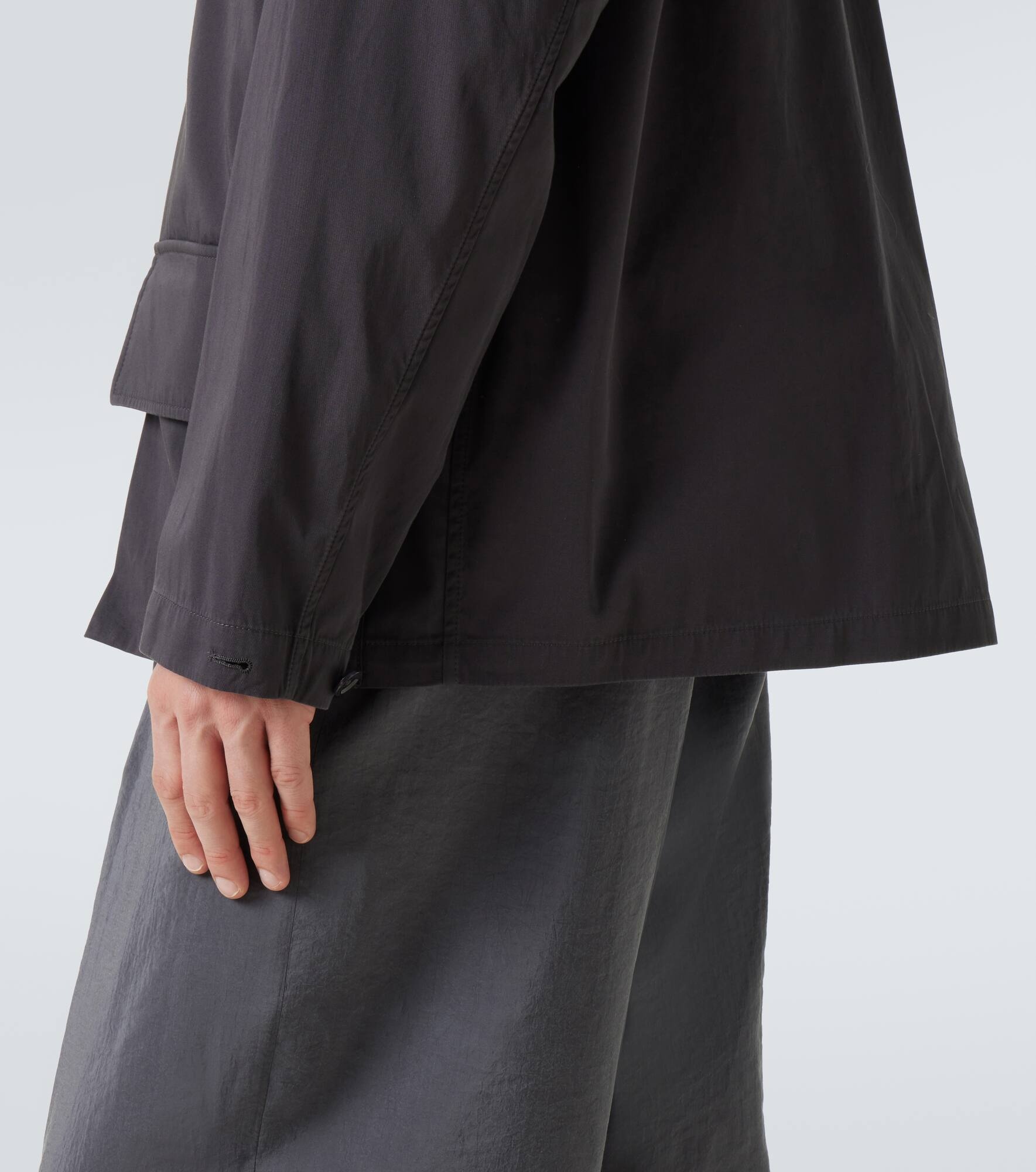 Cotton twill overshirt - 7