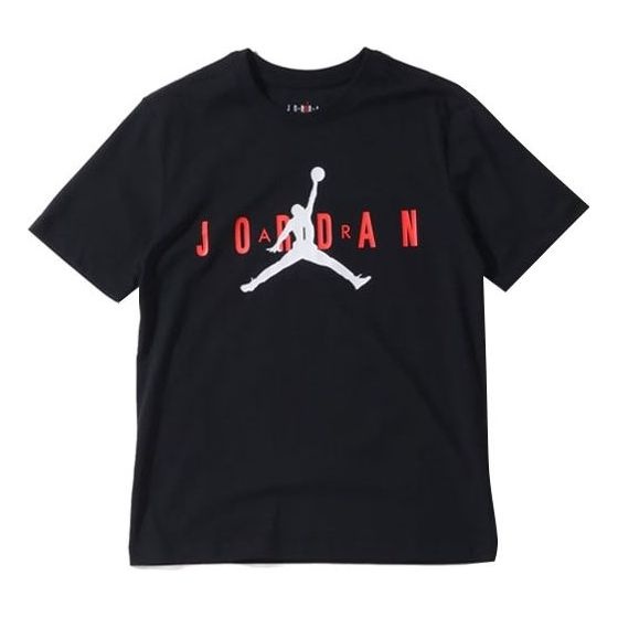 Air Jordan Wordmark Jumpman Logo Sports TEE Men Black CK4213-010 - 1