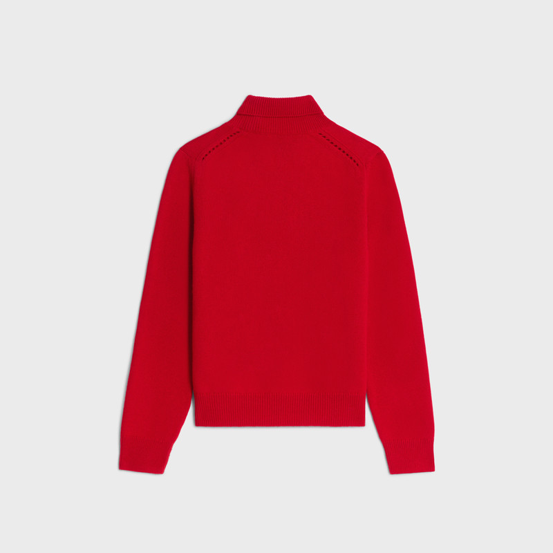 CELINE turtleneck sweater in Scottish cashmere outlook