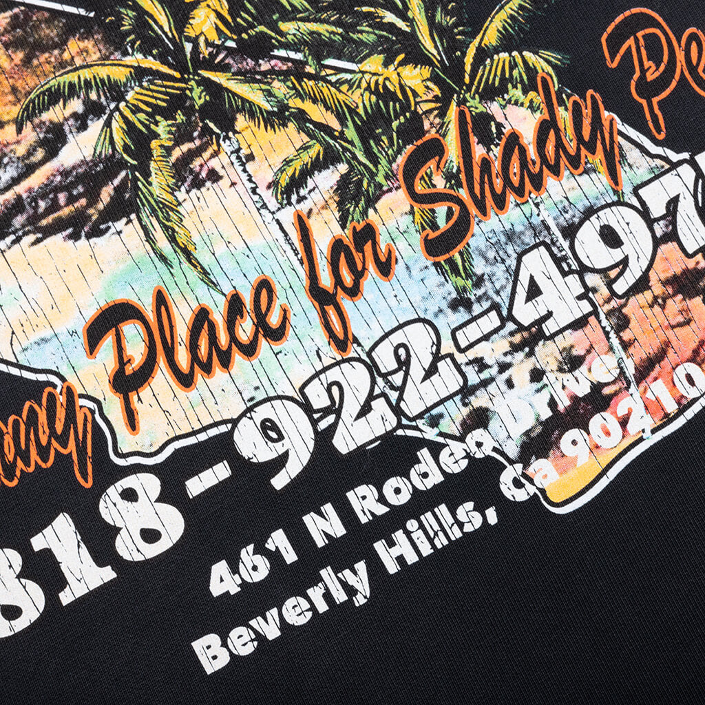 AMIRI SUNNY PLACE OVERSIZED TEE - BLACK - 4
