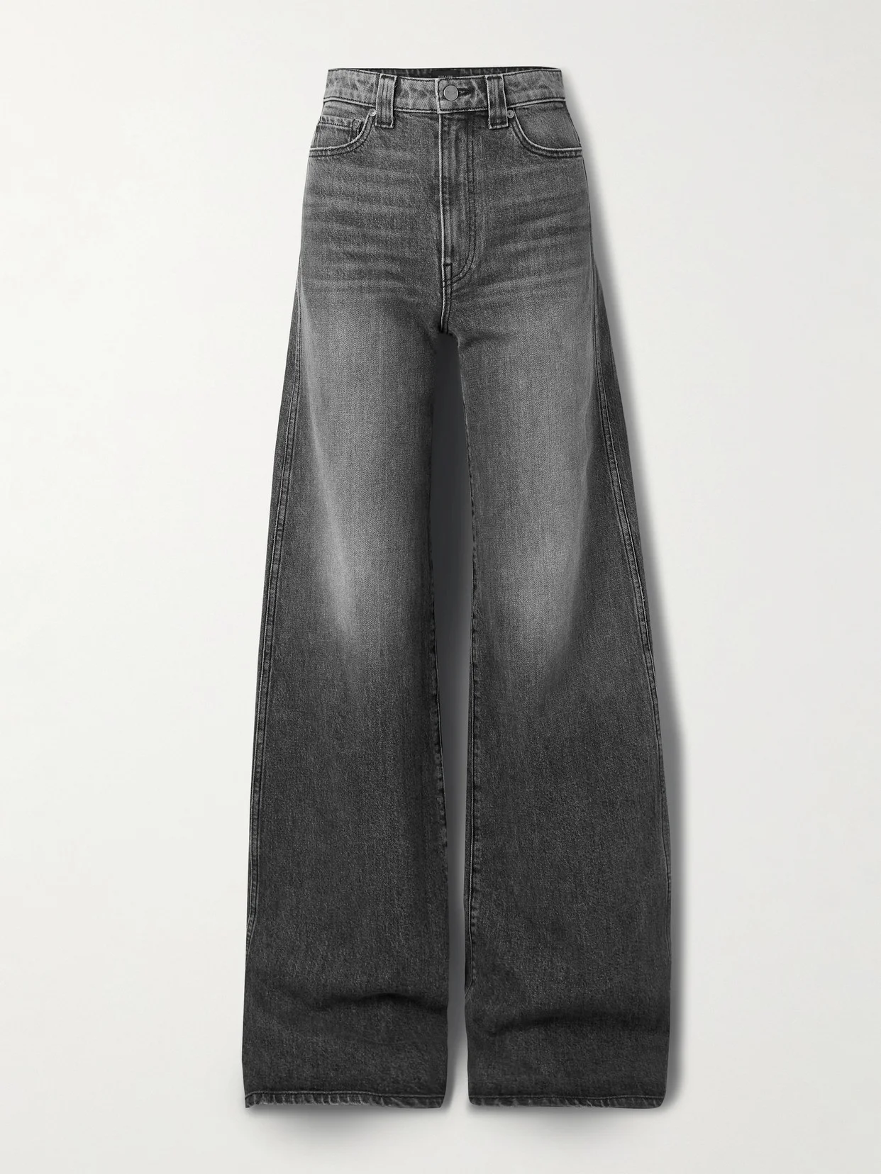 Dane High-rise Wide-leg Jeans - 1
