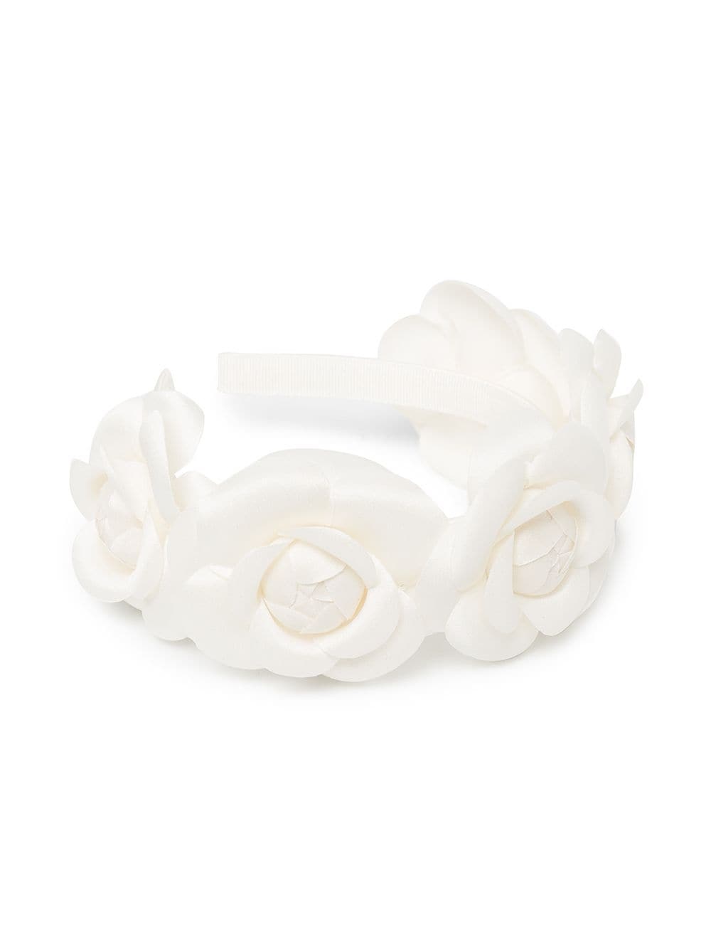 Eden floral-embroidered headband - 2