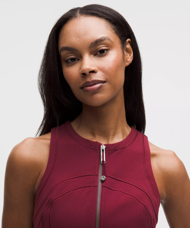 Define Full-Zip Tank Top *Luon 4