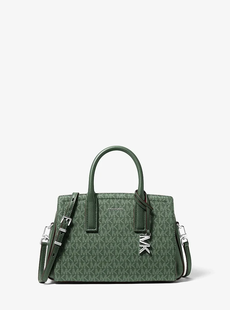 Laila Small Signature Logo Satchel - 1