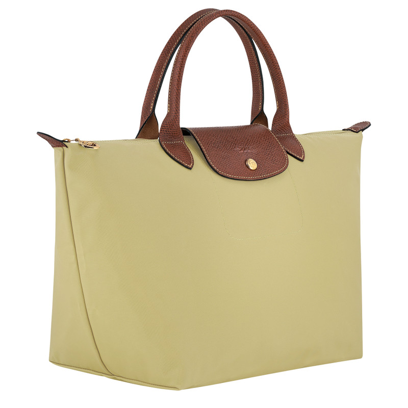 Longchamp Le Pliage Original M Handbag Pistachio - Recycled canvas outlook