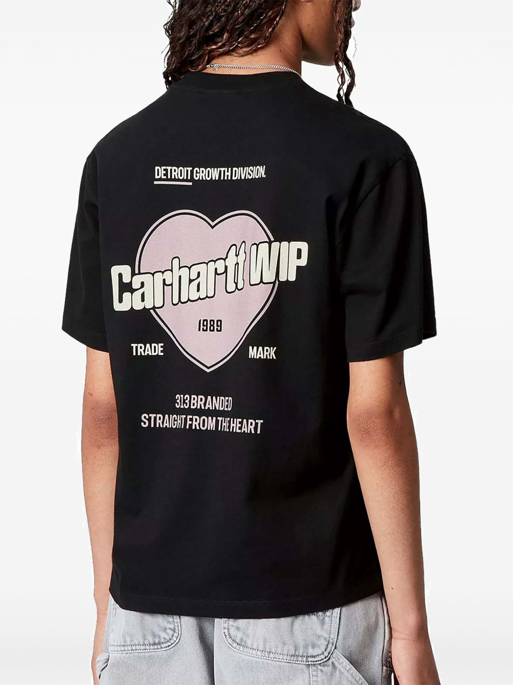 Growth heart-logo T-shirt - 3