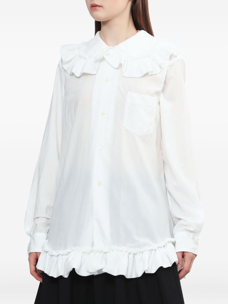 ruffled collar shirt 3