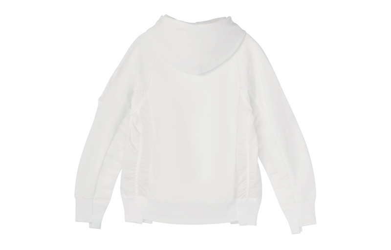 Nike Nike x Sacai Hoodie 'White' CW2419-100 outlook