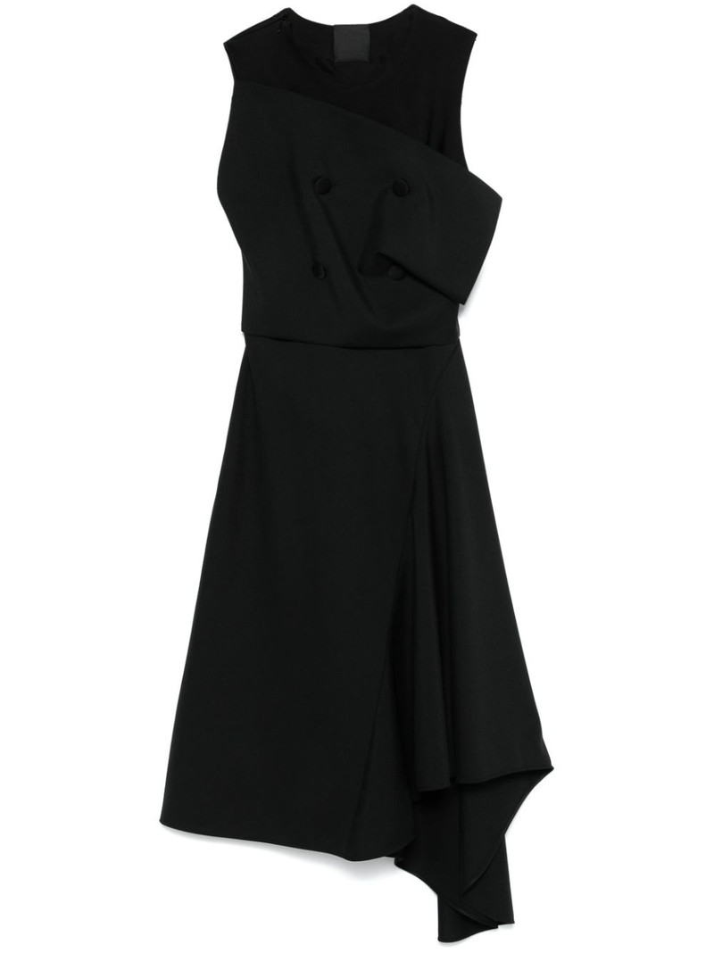 asymmetric midi dress 1