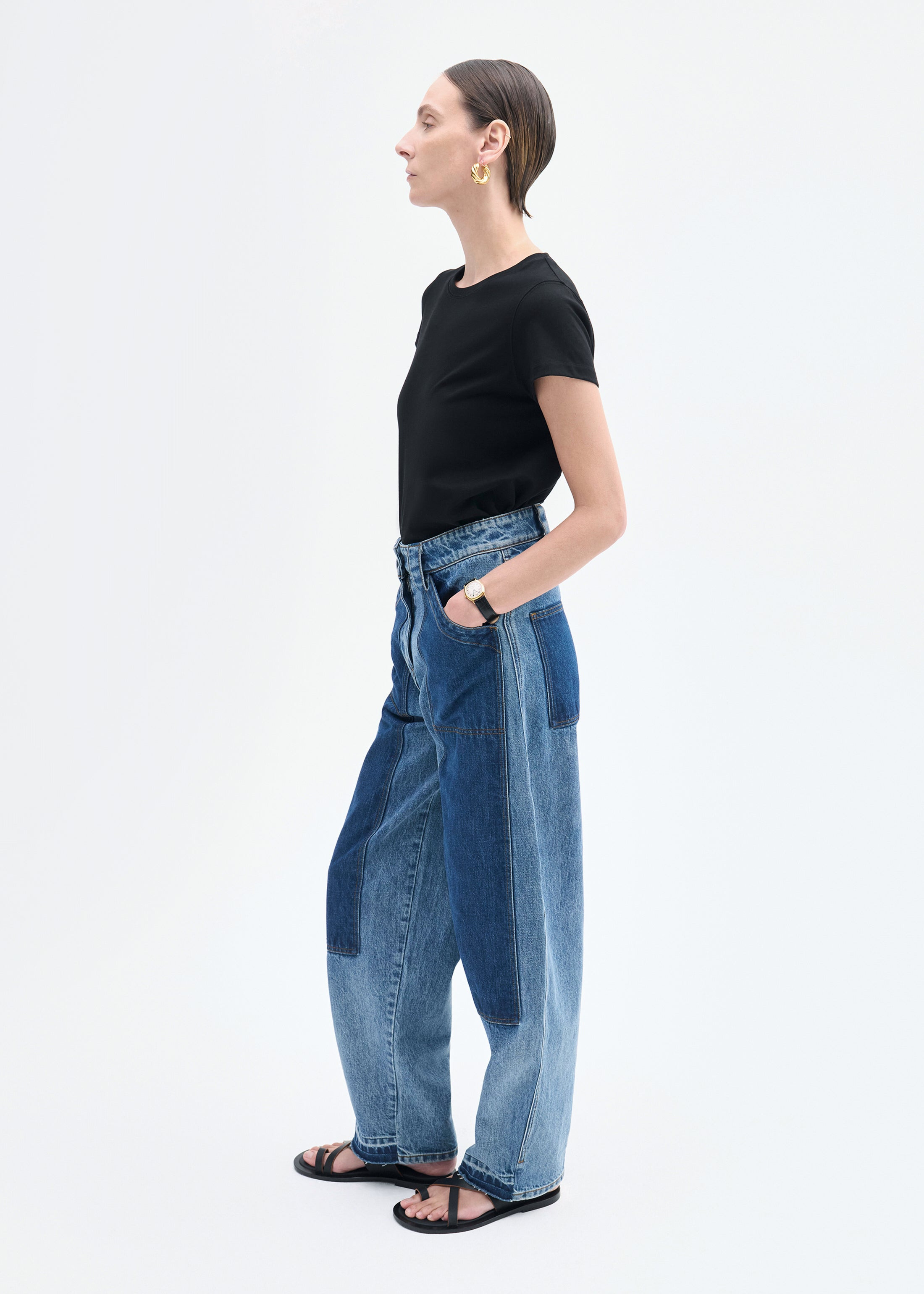 Fitted Tee in Cotton Jersey - 3
