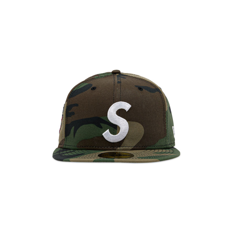Supreme Screwball S Logo New Era 'Woodland Camo' - 1