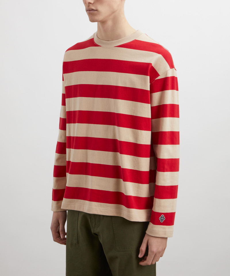 UNIFORM BRIDGE Stripe Border Long-Sleeve T-Shirt outlook