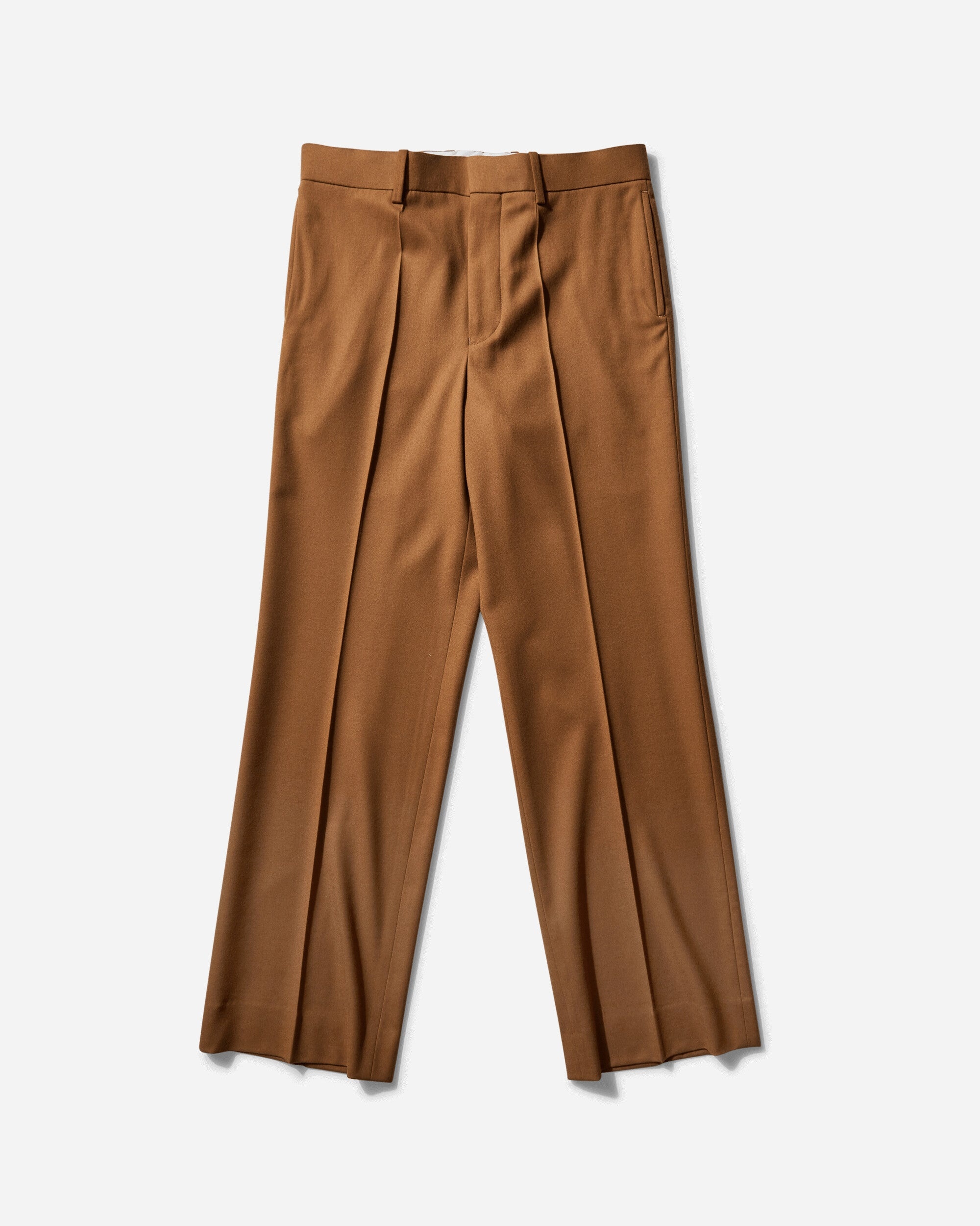 Wool Tailored Pants Camel - 1