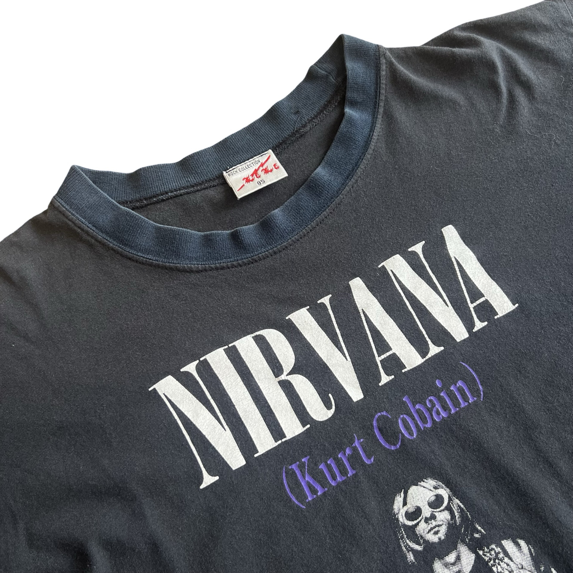 Final Blow - Vintage 90s Nirvana Kurt Cobain Bootleg T-Shirt SZ M/L - 6