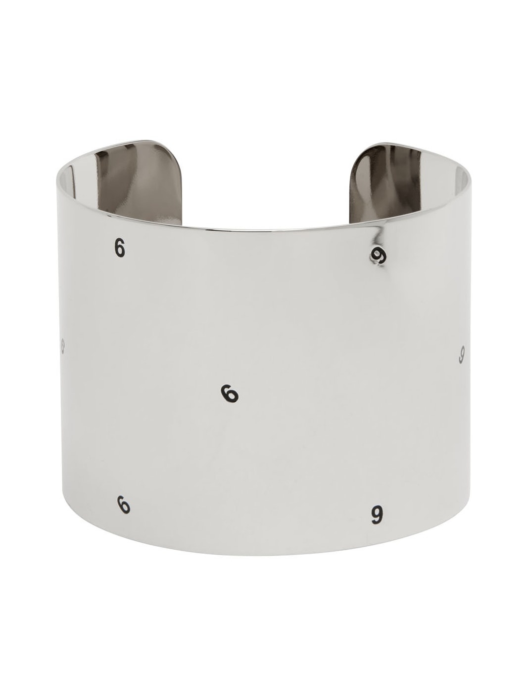 Silver Logo Cuff Bracelet - 1