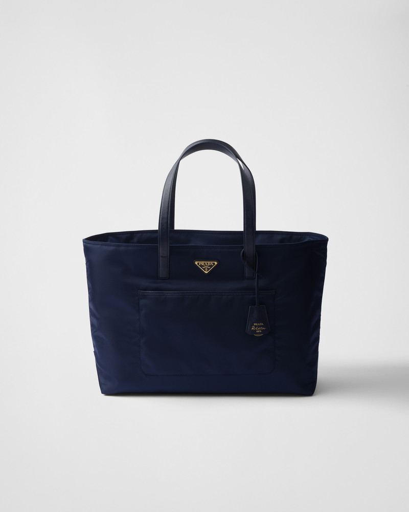 Prada Re-Edition 1978 대형 Re-Nylon 및 Saffiano 가죽 끈 가방 1