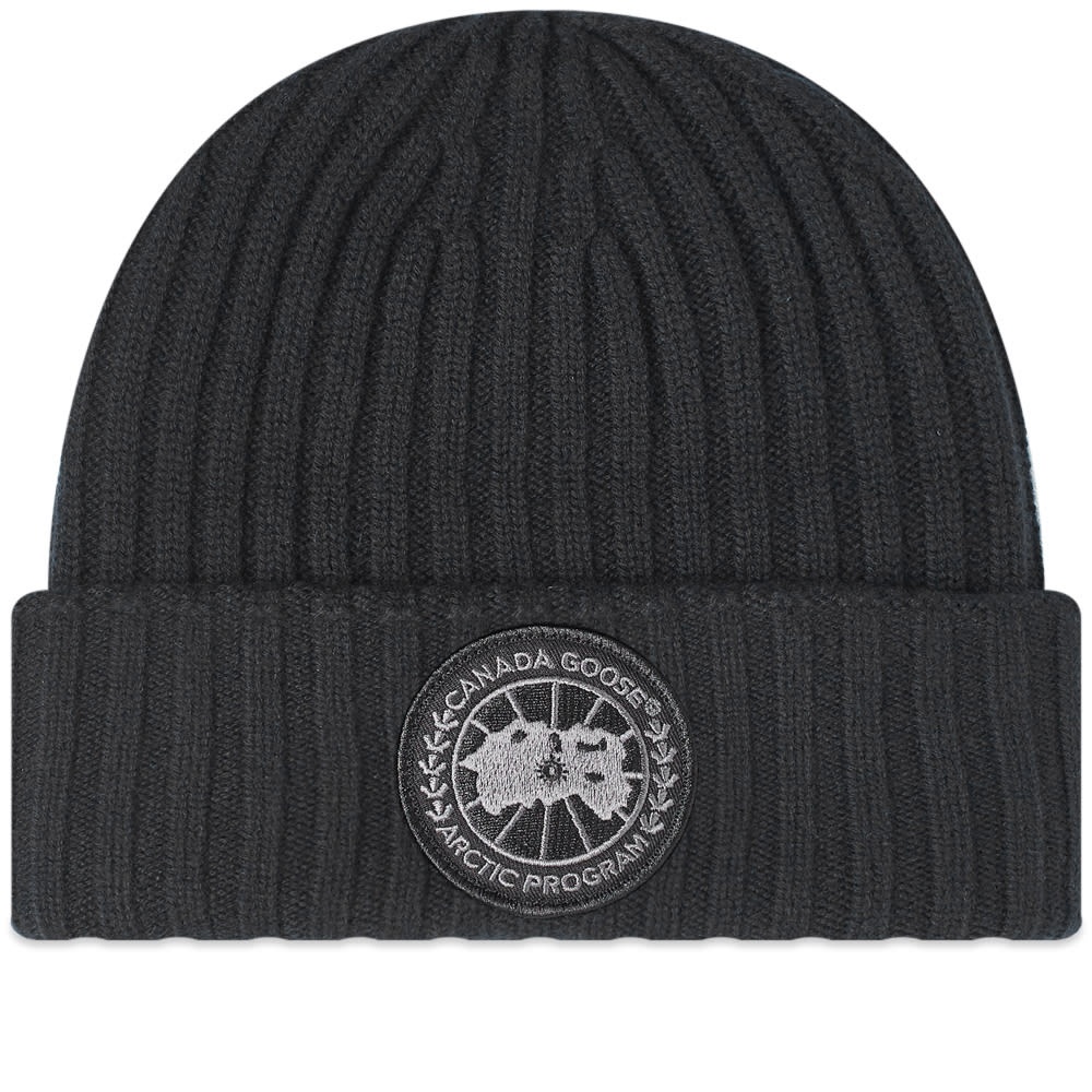 Canada Goose Black Label Rib Toque Beanie - 1