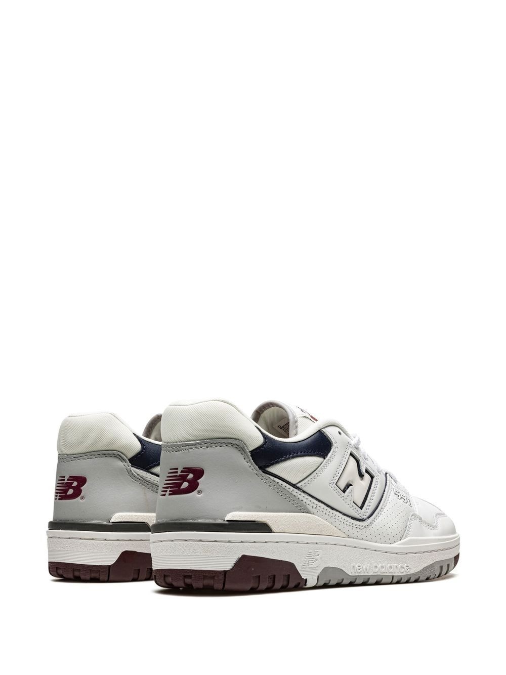 550 "White/Indigo/Burgundy" sneakers - 4