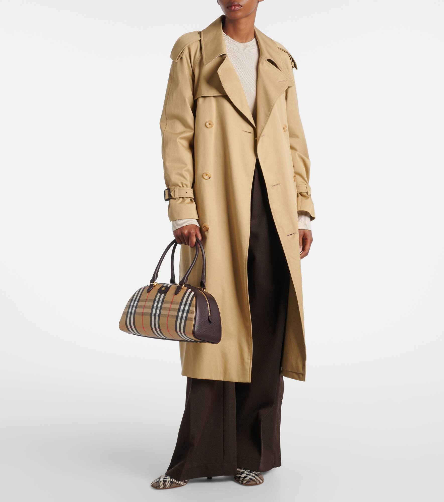 Highlands coated jacquard tote bag - 5