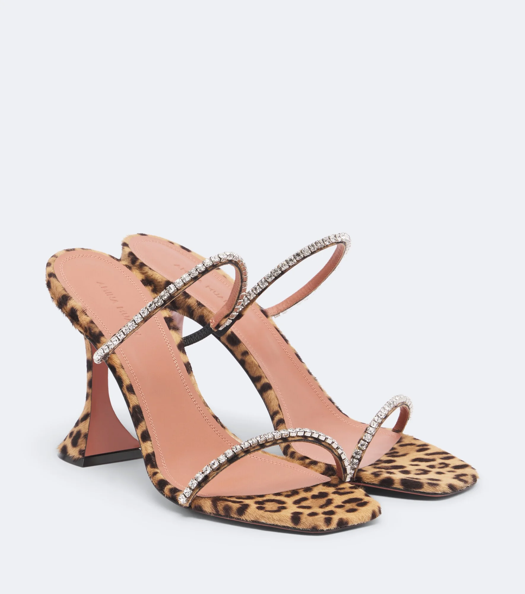 Gilda embellished calf hair mules - 1