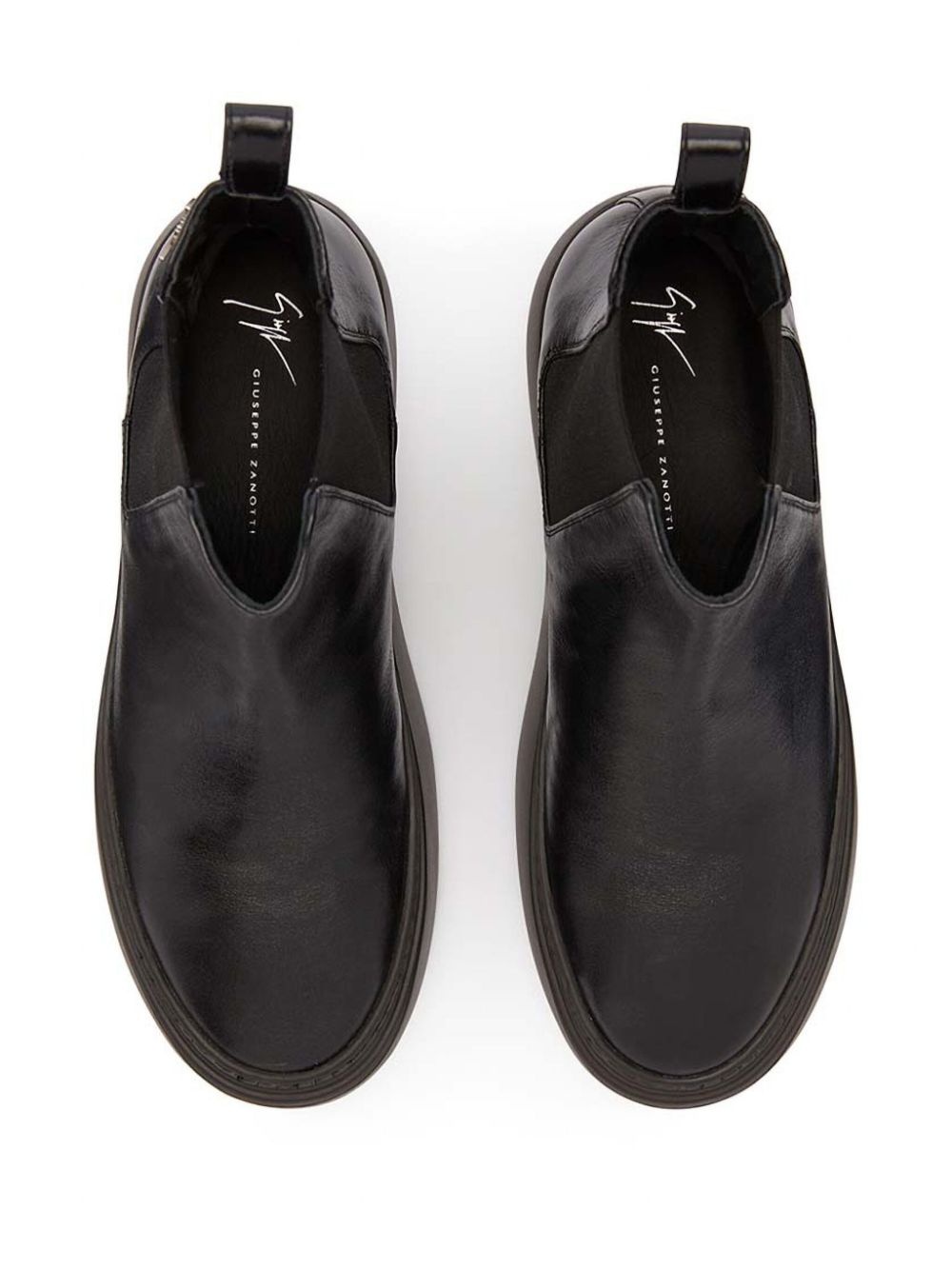 leather ankle boots - 4