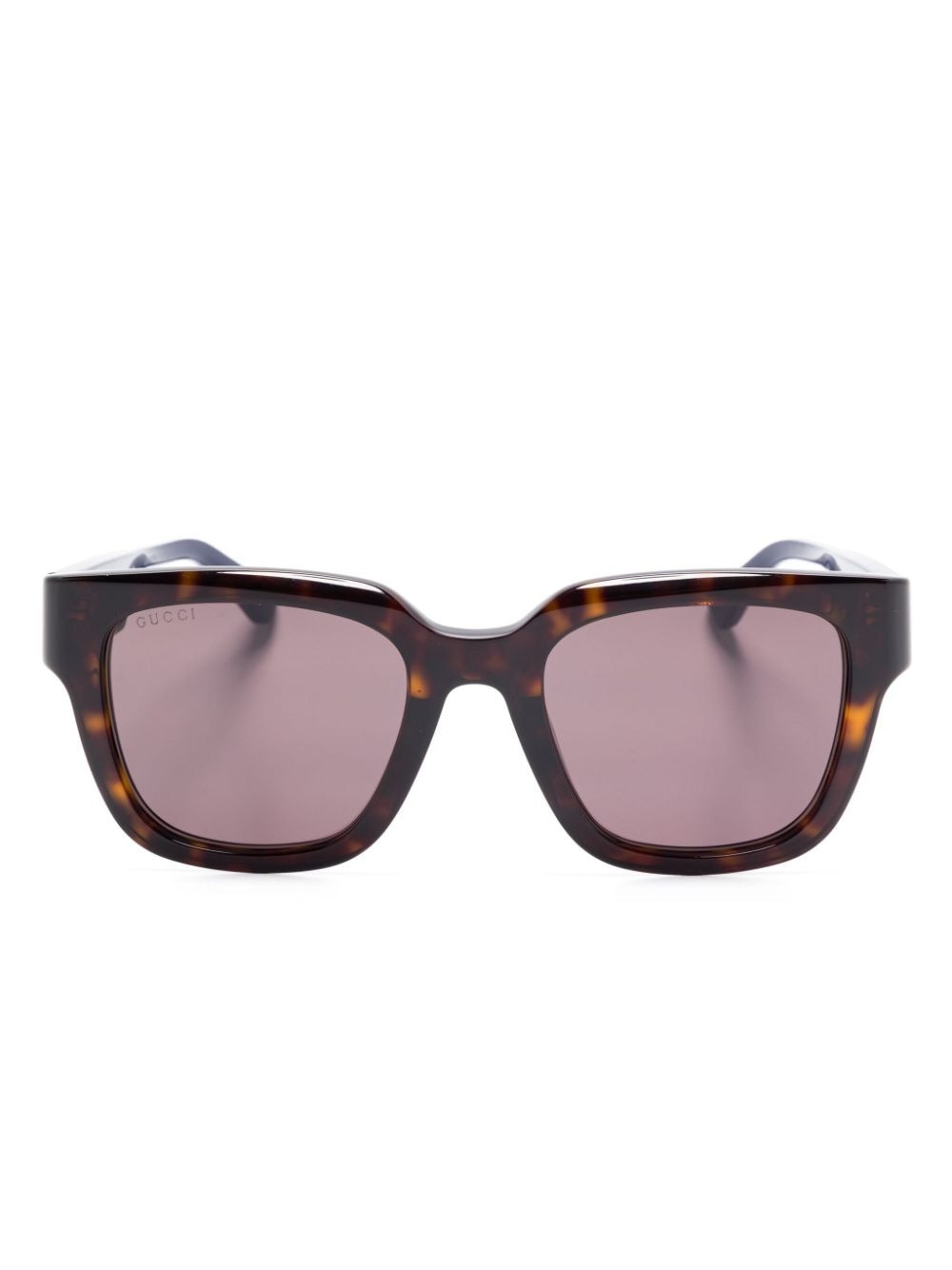 square-frame sunglasses - 1