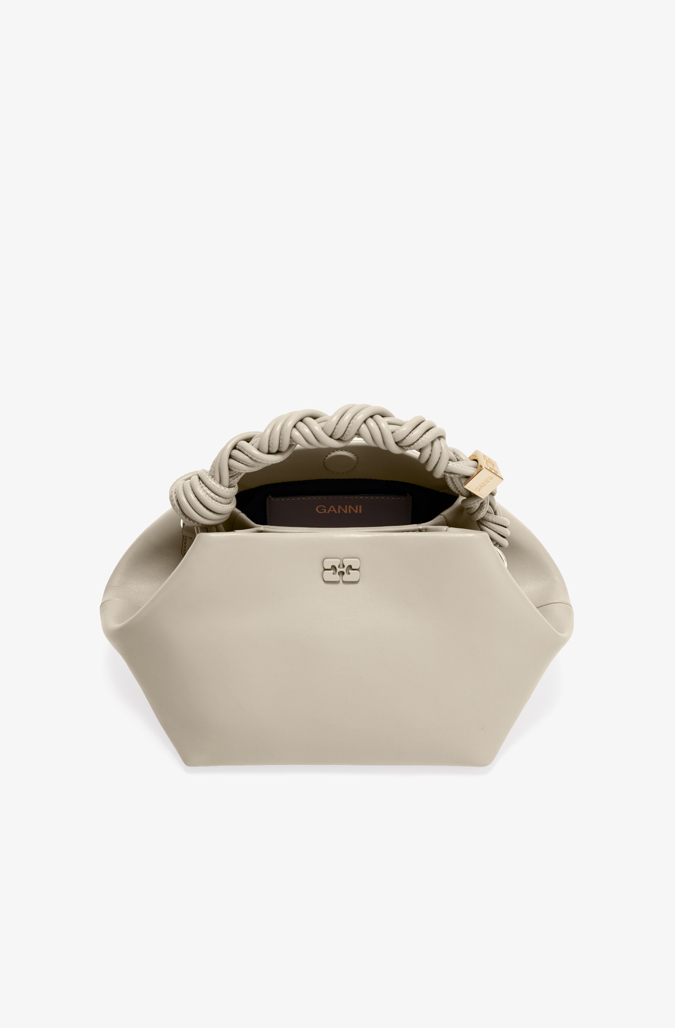 LIGHT GREY SMALL GANNI BOU BAG - 3