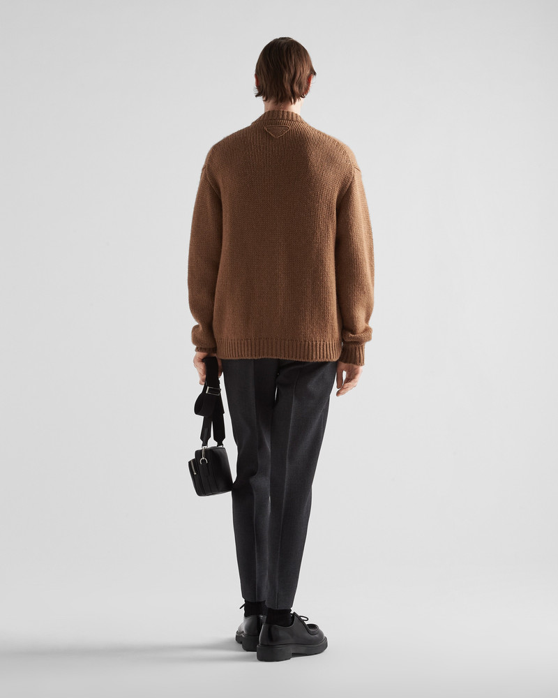Prada Camel hair cardigan | REVERSIBLE