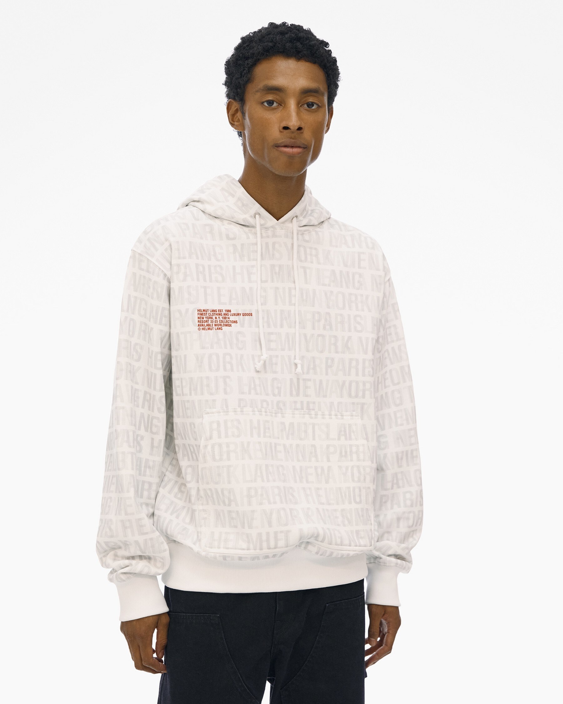 ALL OVER LOGO HOODIE - 3