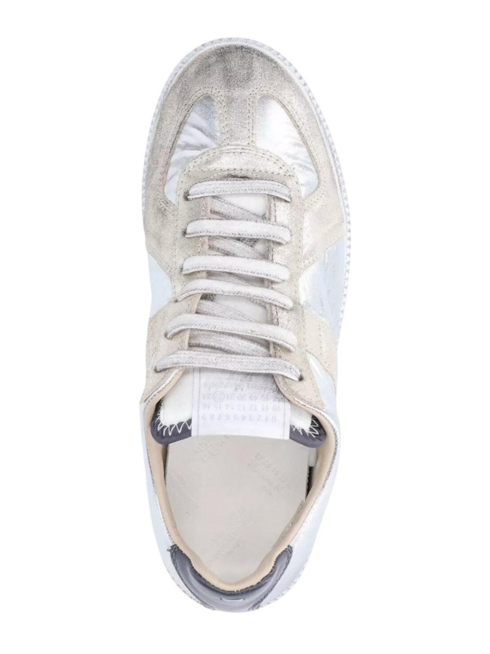 Maison Margiela Women Contemporary Low-Top Sneakers With Contrasting Panels - 5