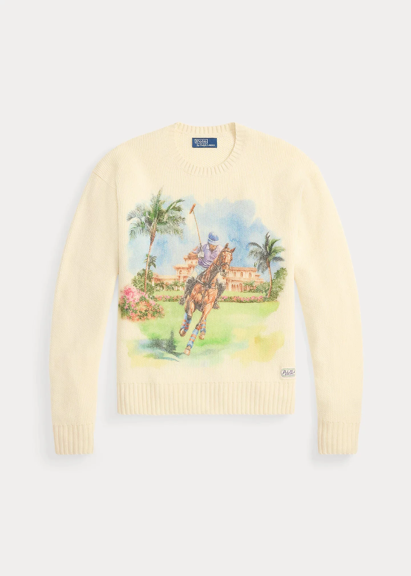 Cashmere Graphic Sweater - 1