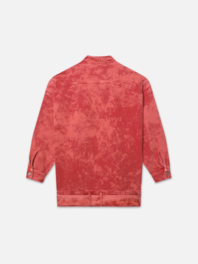 FRAME Lunar New Year MC Jacket in Hibiscus outlook