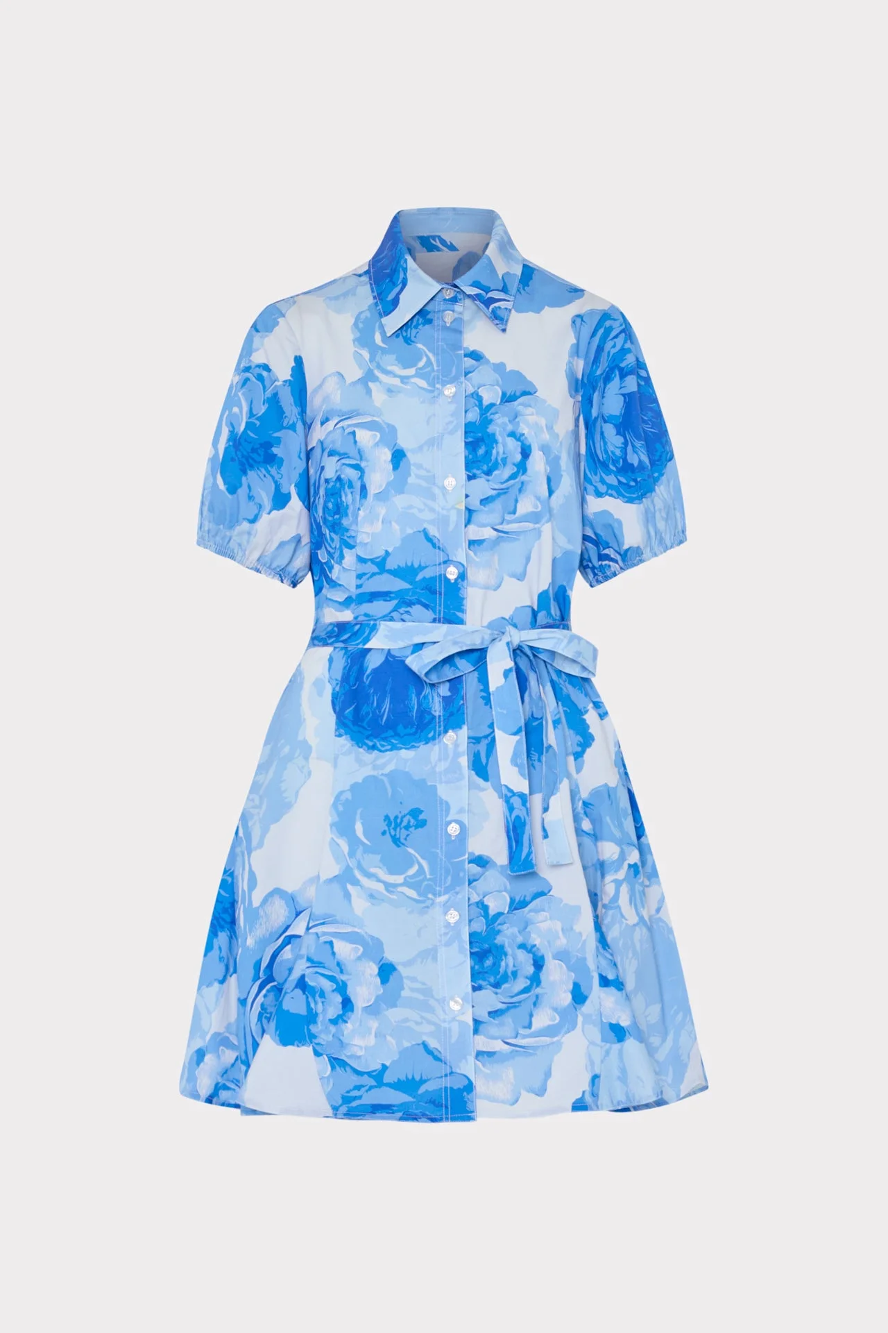 Juni Printed Poplin Dress - 1