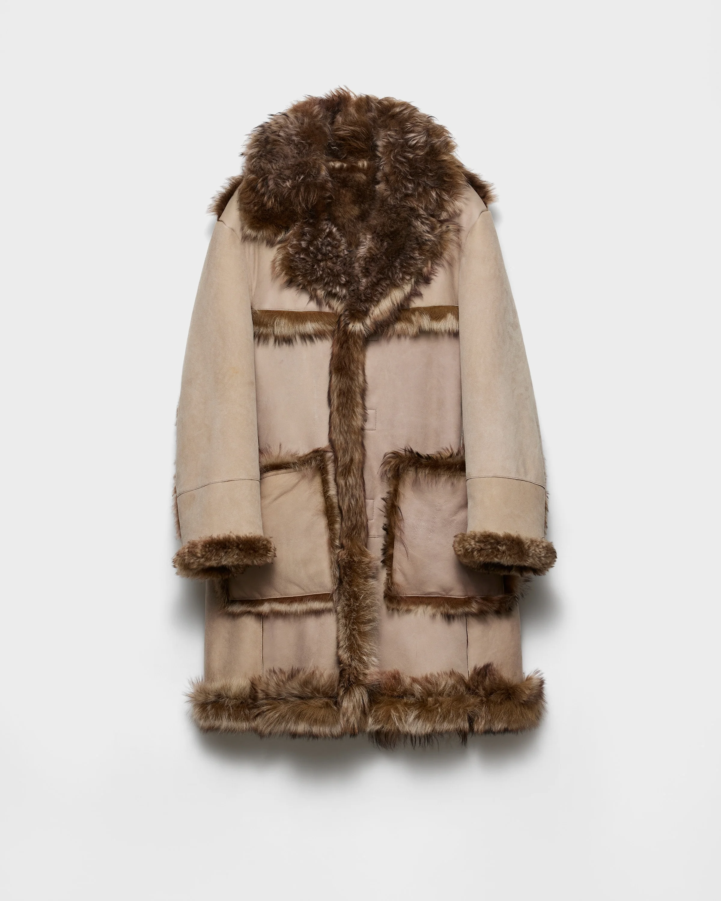 Shearling coat - 1