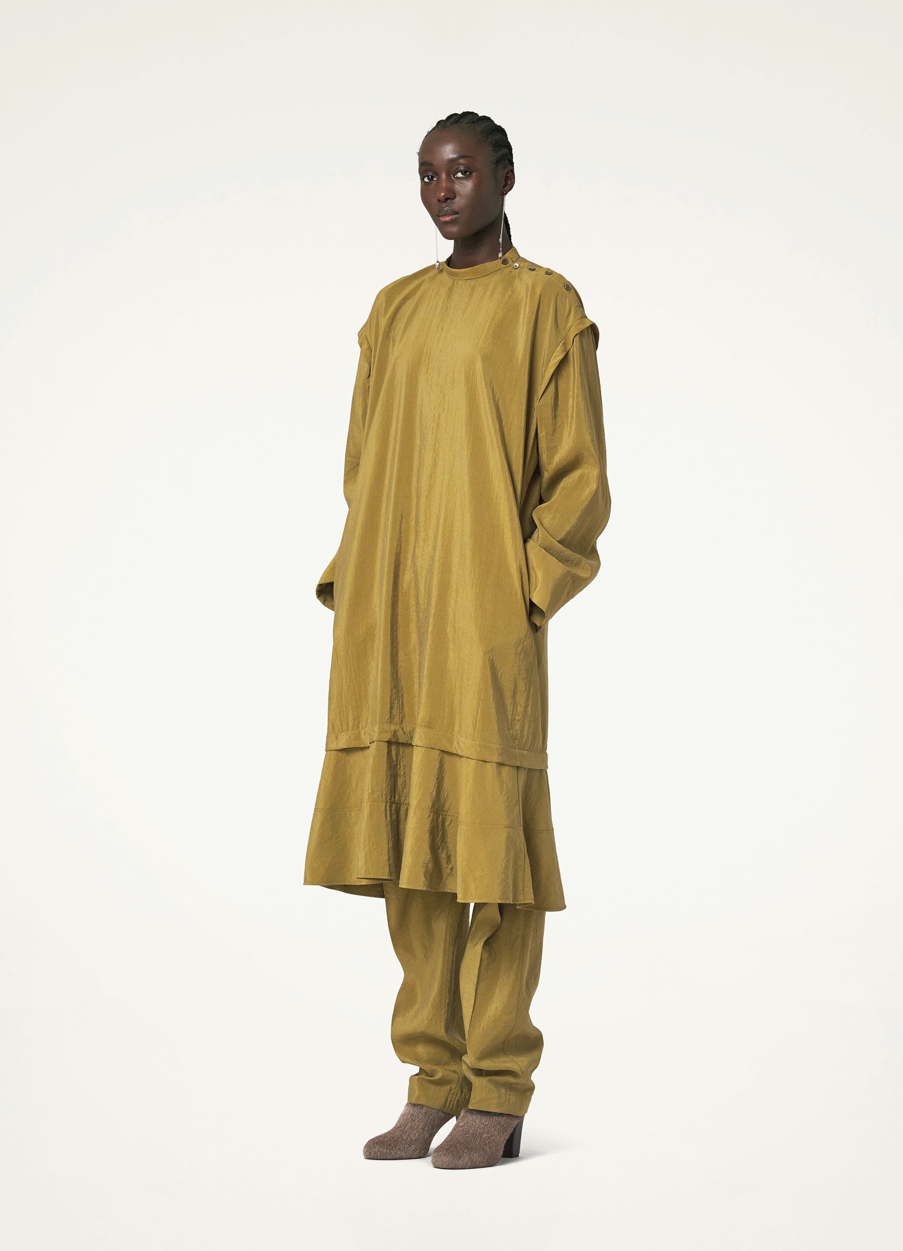 FLARED HEM DRESS - 6