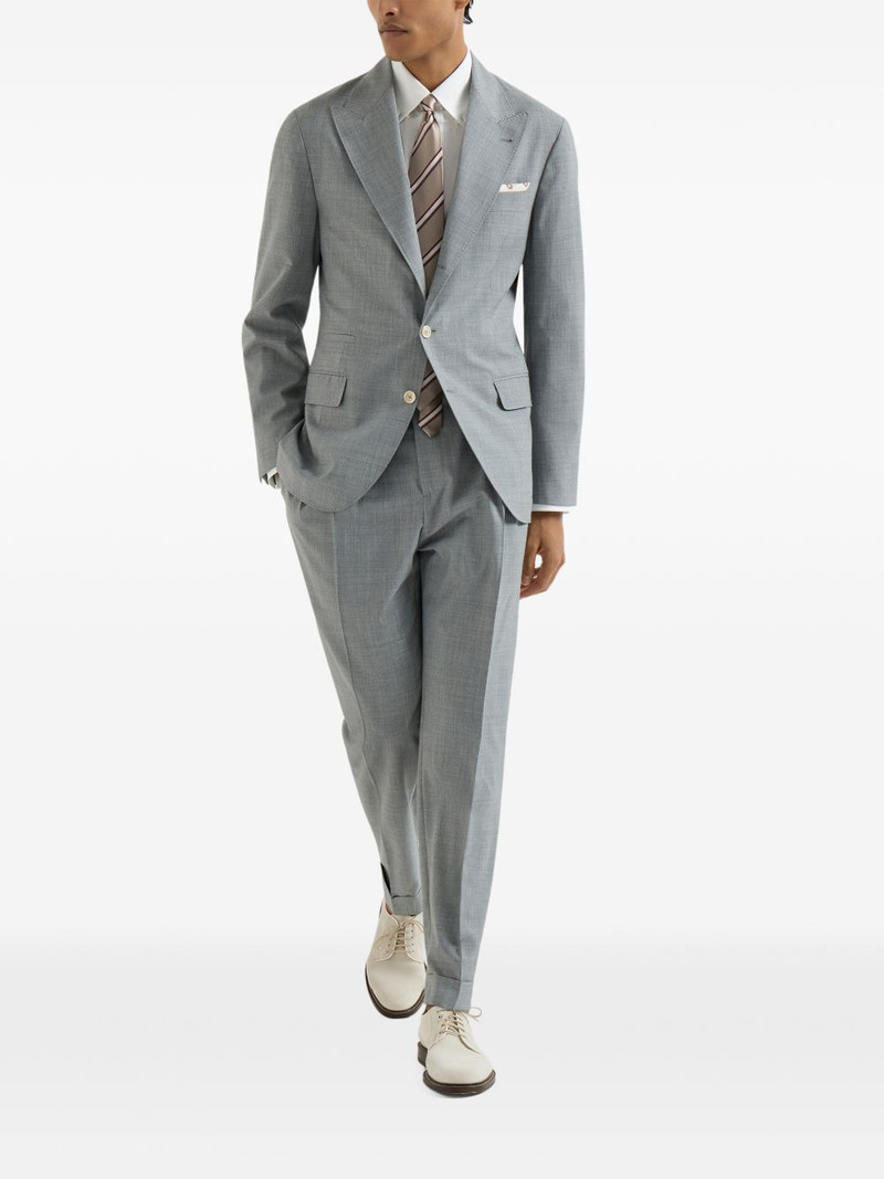 Brunello Cucinelli double-pleats trousers outlook