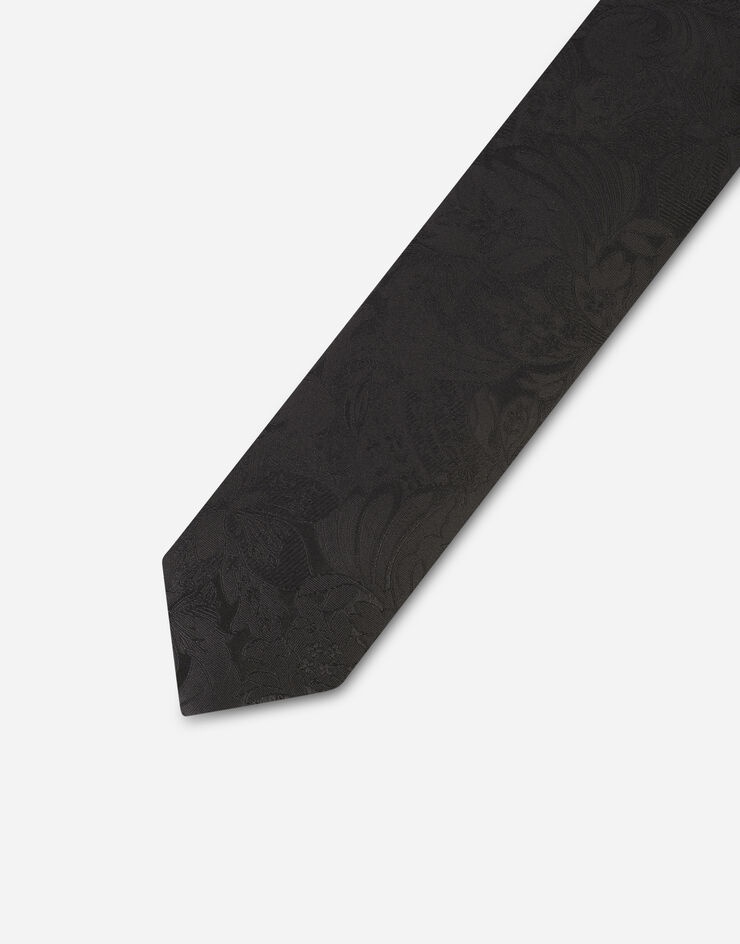 6-cm silk jacquard blade tie - 3