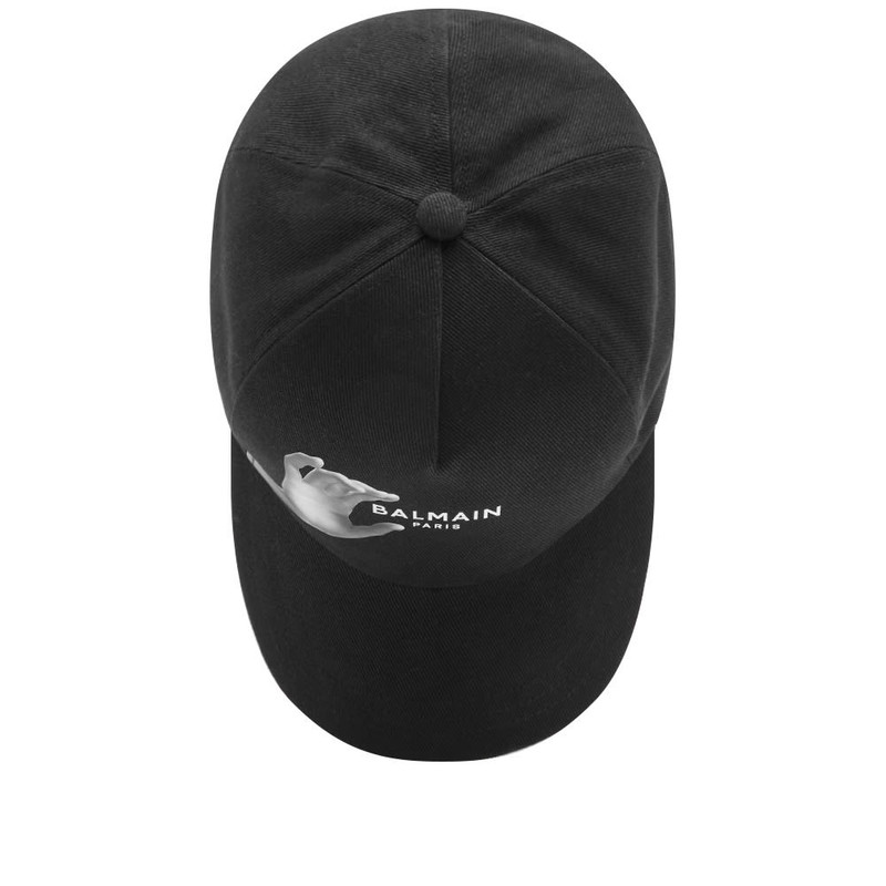 Balmain Sculpture Print Logo Cap 3